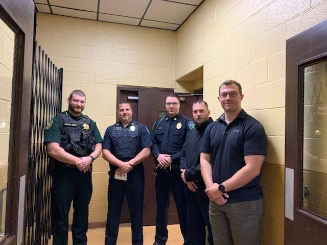 October 17, 2019 ·  Today at the Township Supervisors Convention, the GCRPD Board presented awards to the following Officers for the excellent performance of their duties. Chief Zach Sams received a Medal of Merit and a Purple Heart. Captain William DeForte received a Medal of Merit and a Medal of Commendation. Also receiving awards for assisting the GCRPD with a successful narcotics search warrant are Sheriff Marcus Simms, Officer Jesse Caldwell, and Deputy Don Pope, who was not able to be present. The GCRPD Board of Supervisors thanks these Officers for going above and beyond the normal scope of their duties. Congratulations!